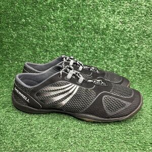 Merrell Women Pace Glove Black Barefoot Minimalists Athletic Sneaker Shoes 8.5